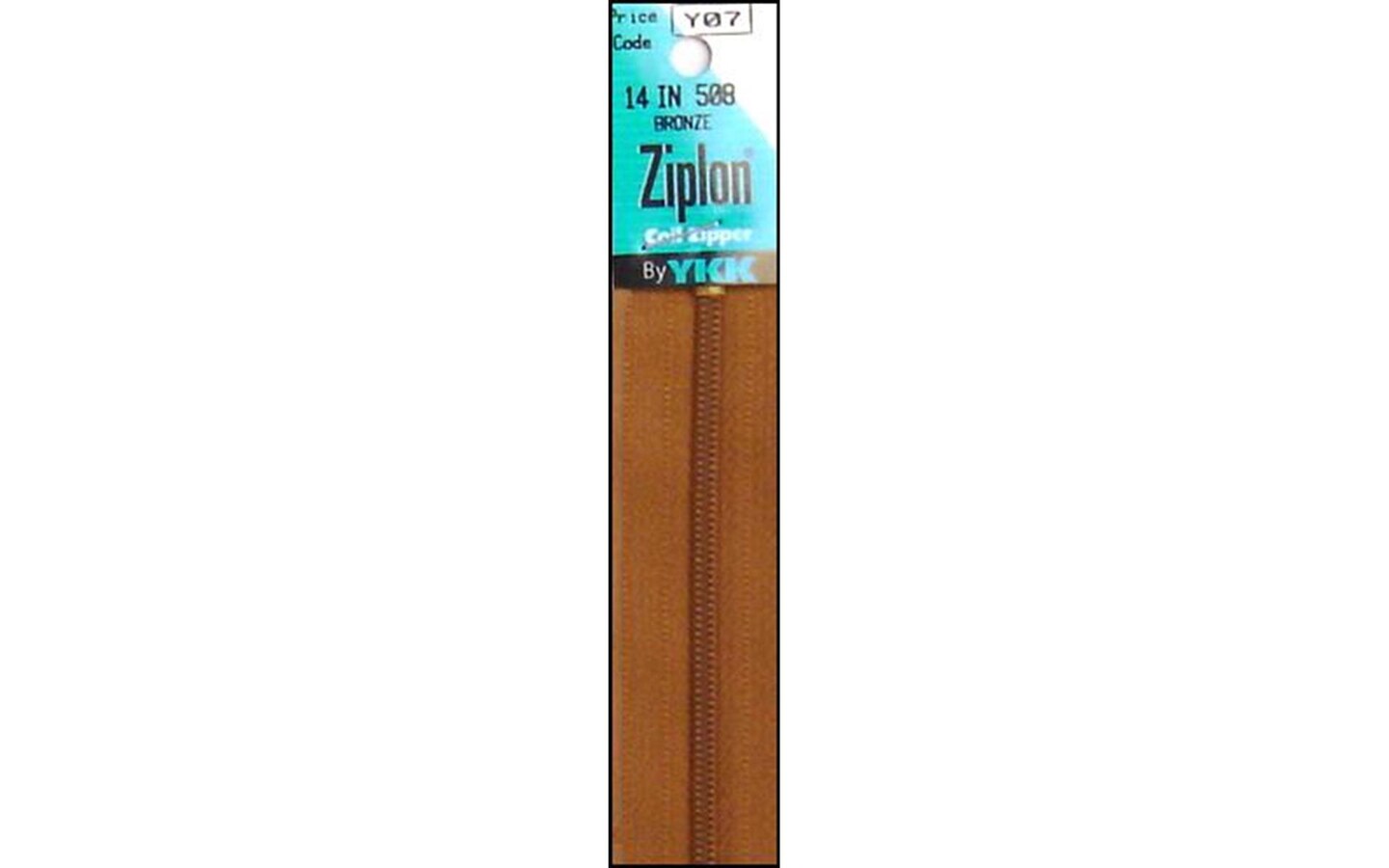 YKK Ziplon Coil Zipper 14&#x22; Bronze