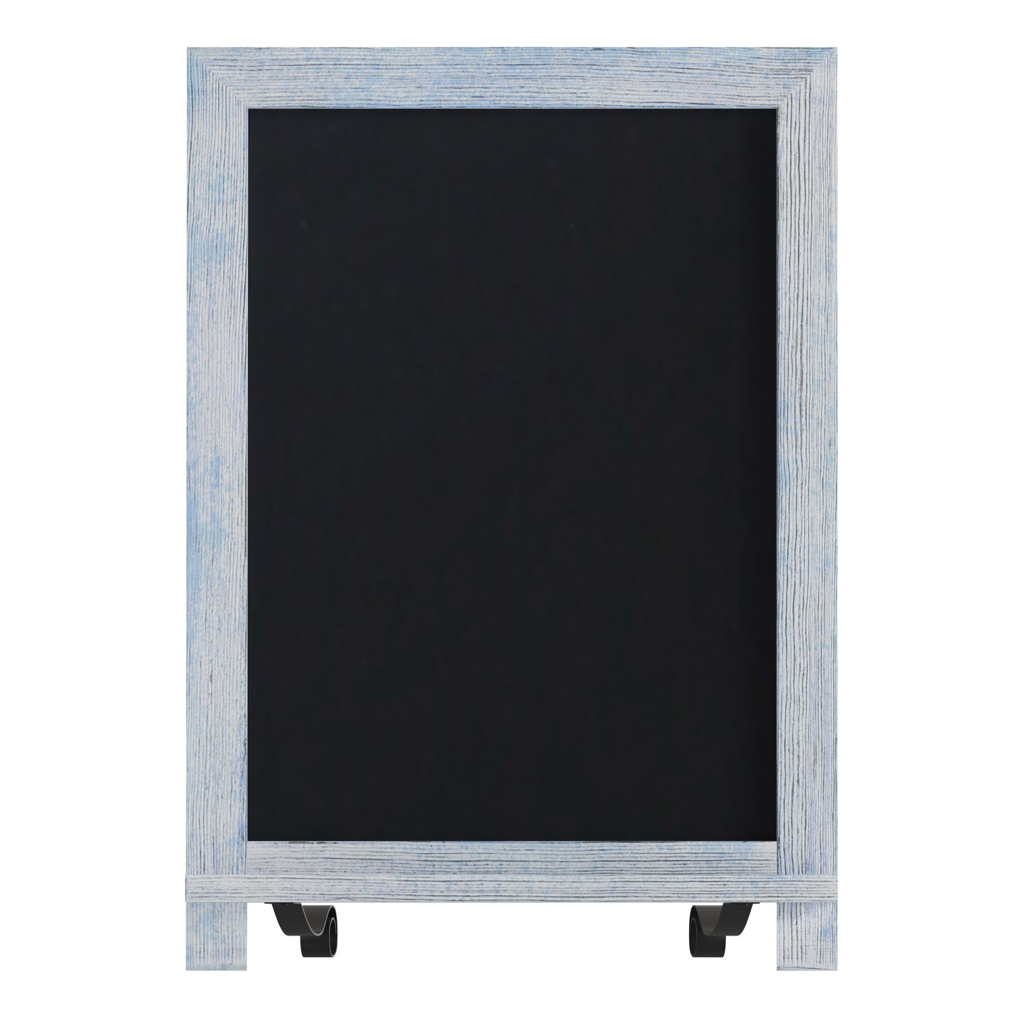 Merrick Lane Magda Set of 10 Wall Mount or Tabletop Magnetic Chalkboards with Folding Metal Legs