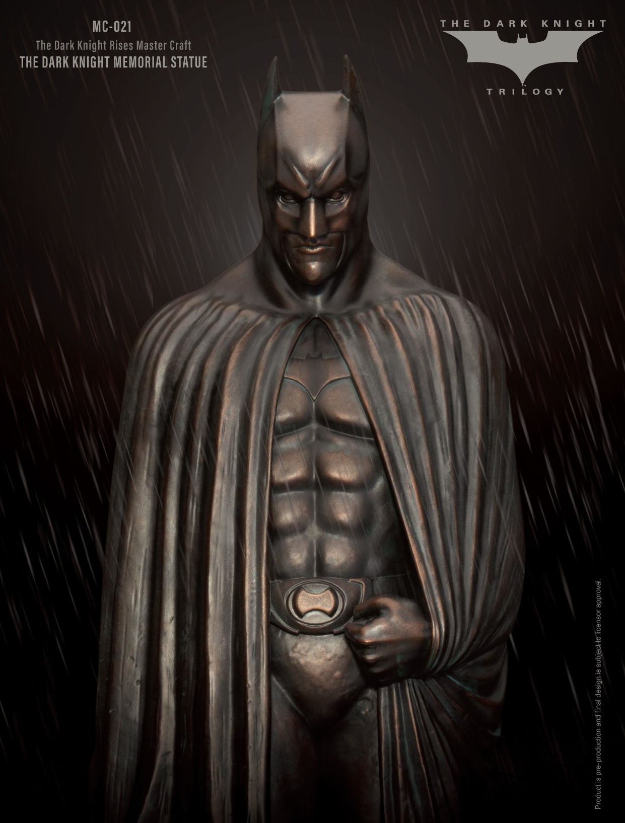 The Dark Knight Rises Memorial Master Craft Table Top Statue