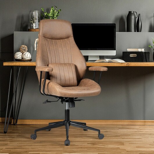 Adjustable Ergonomic High Back Office Chair with Lumbar Support