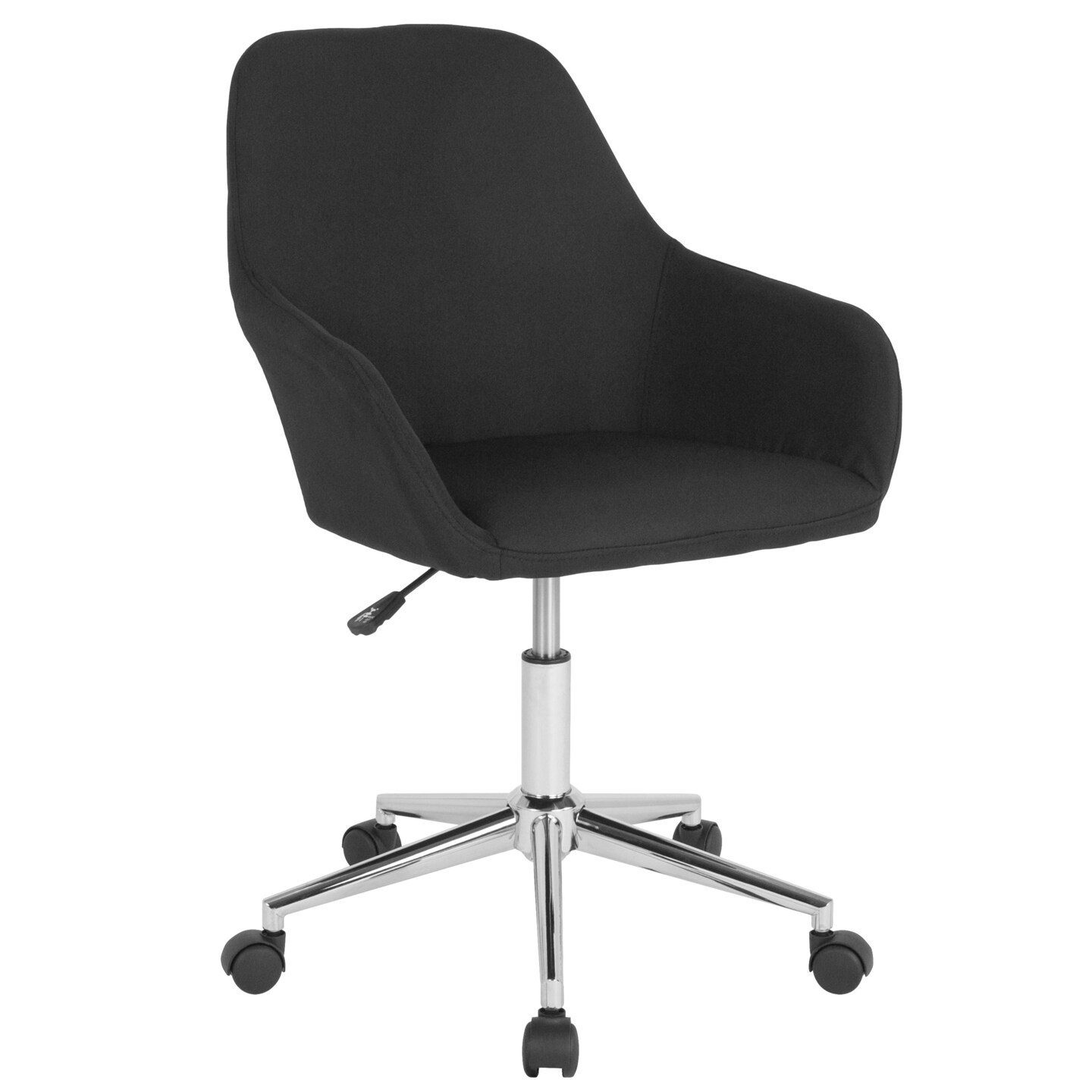 Merrick Lane Roma Home Office Bucket Style Chair with 360 Degree Rotating Swivel