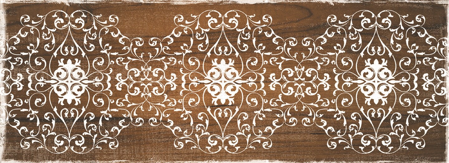 20"x55" Oversized Cushioned Anti-Fatigue Kitchen Runner Mat (Scroll)