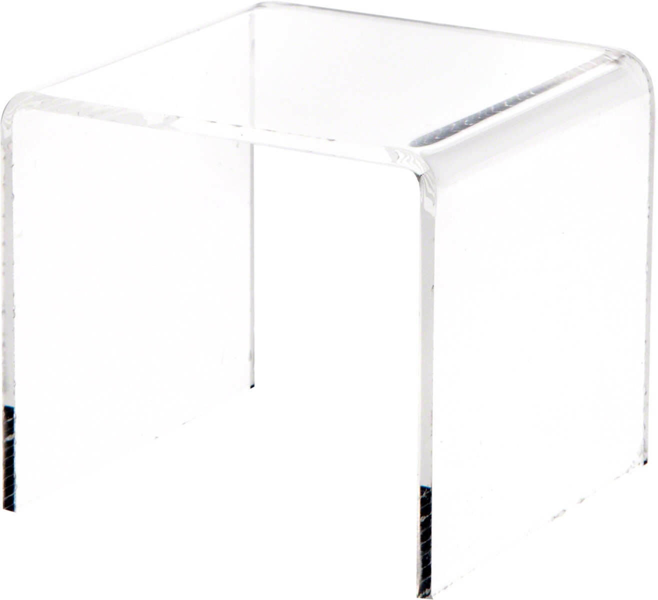 Plymor Clear Acrylic Square Display Riser, 3