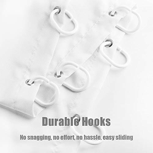 Fall Shower Curtain for Bathroom, Autumn Pumpkins Waterproof Bath Curtains, Gnomes Buffalo Plaid Truck Maple Leaves Farmhouse Decor Fabric Seasonal Shower Curtains with Hooks, 72"x72"