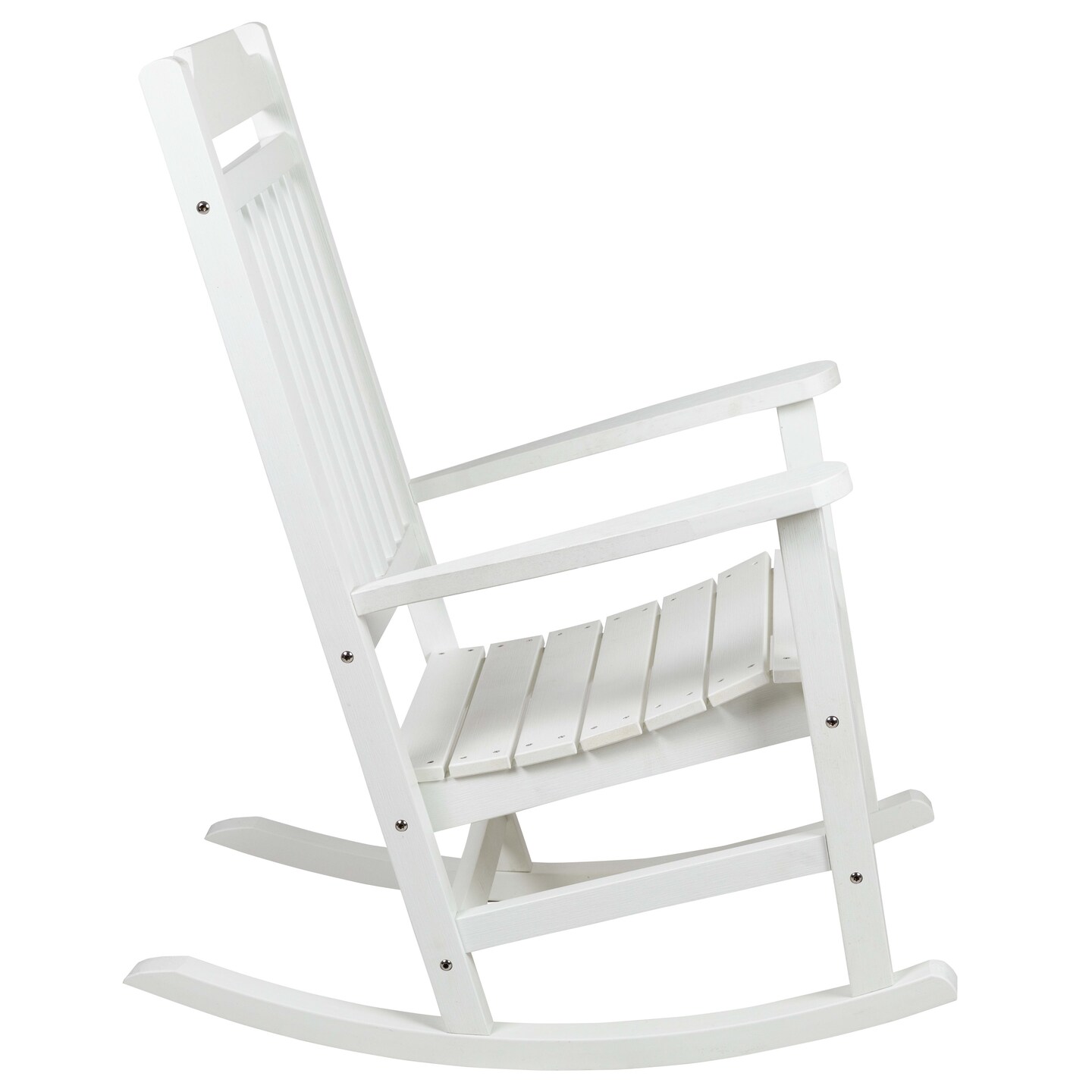 Merrick Lane Hillford Poly Resin Indoor/Outdoor Rocking Chair