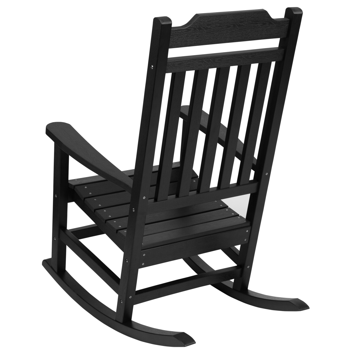 Merrick Lane Set of 2 Hillford  Poly Resin Indoor/Outdoor Rocking Chairs