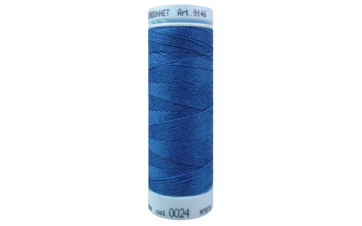 Metrosene Cordonnet/Button Thread 55yd Colnal Blue