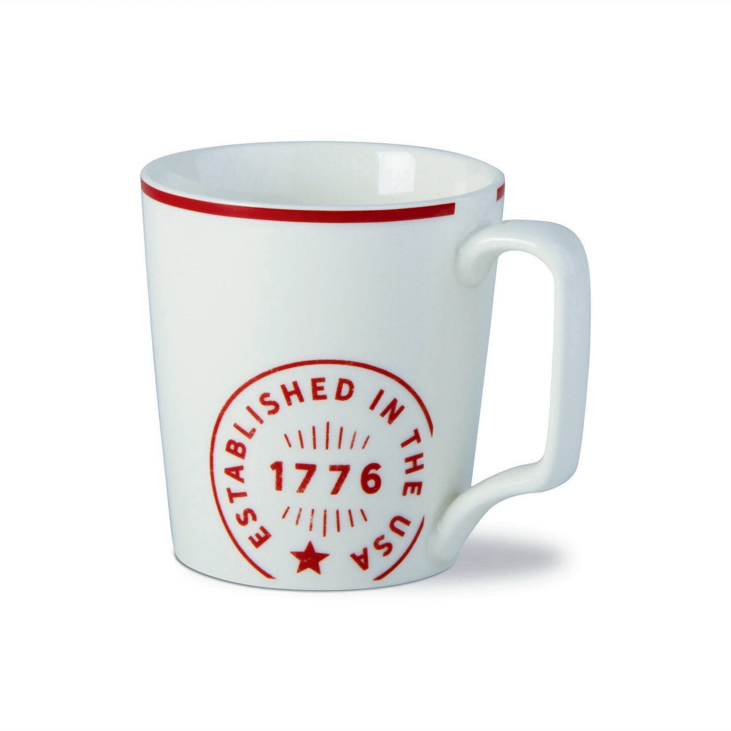 U.S.A. Established In 1776 Fourth of July Mug 16 Oz