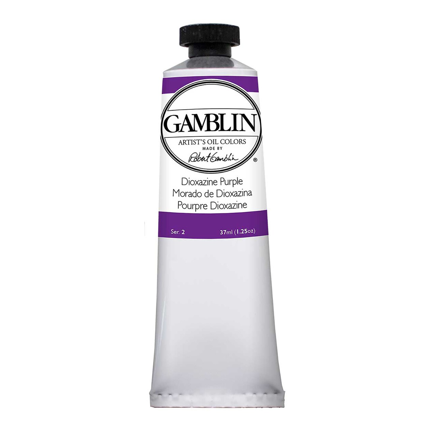 Gamblin Artist Grade Oil Color, 37ml, Dioxazine Purple