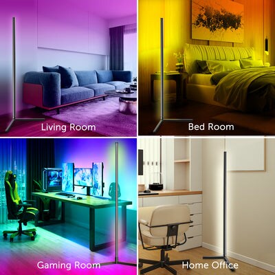 Smart WiFi Symphony Floor Lamp - 61&#x22; Tall - LC210