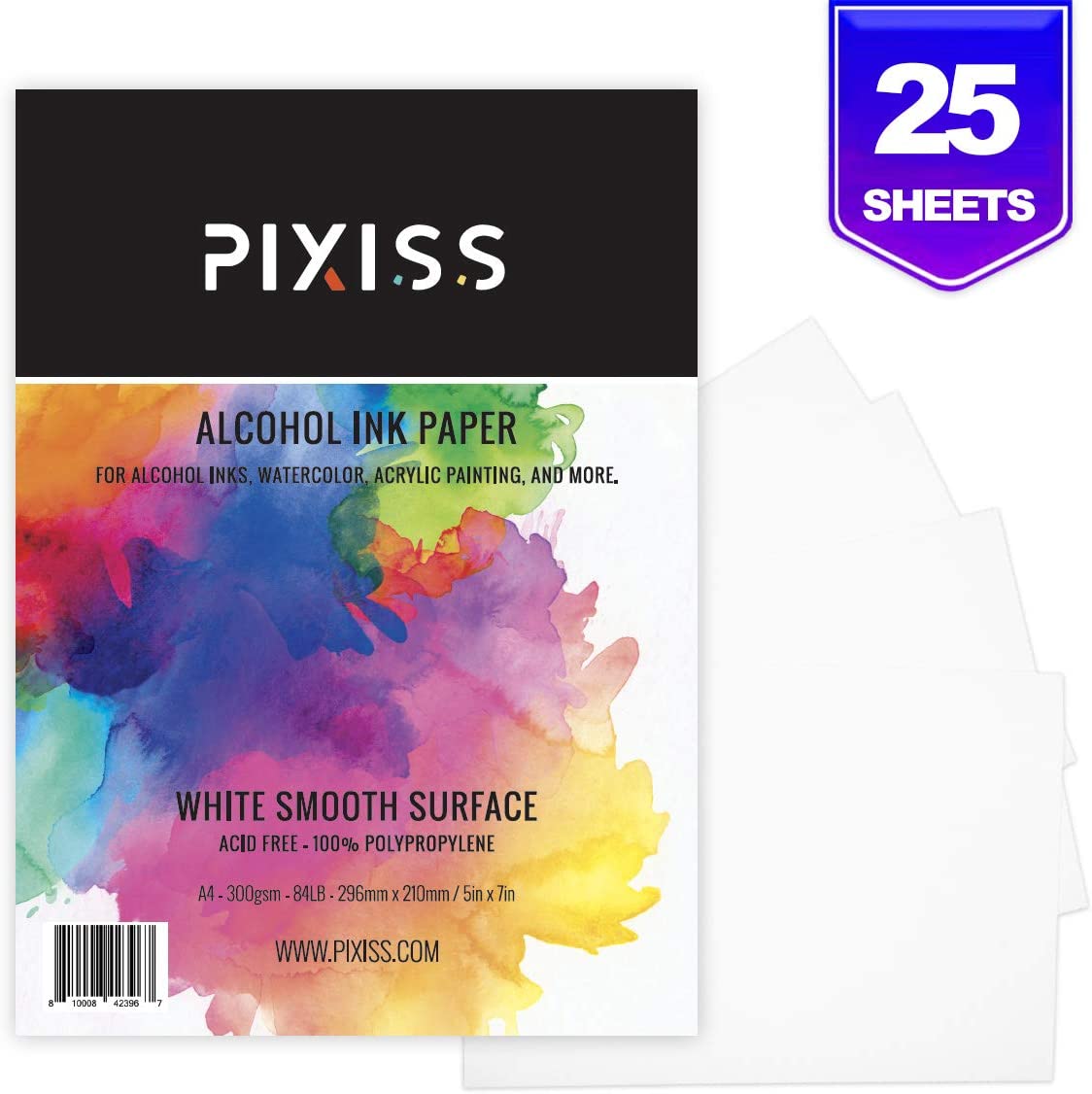 10 Pixiss Detail Alcohol Ink Blending Tools (5 Different Sizes), Foam —  Grand River Art Supply