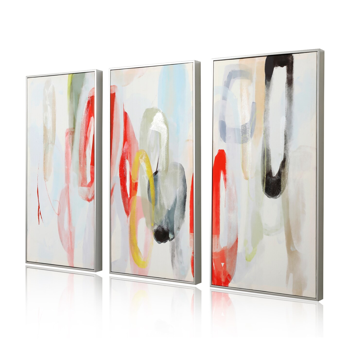 Minimalist Abstract Wall Decor Canvas Wall Art 3 Piece Framed Wall Art