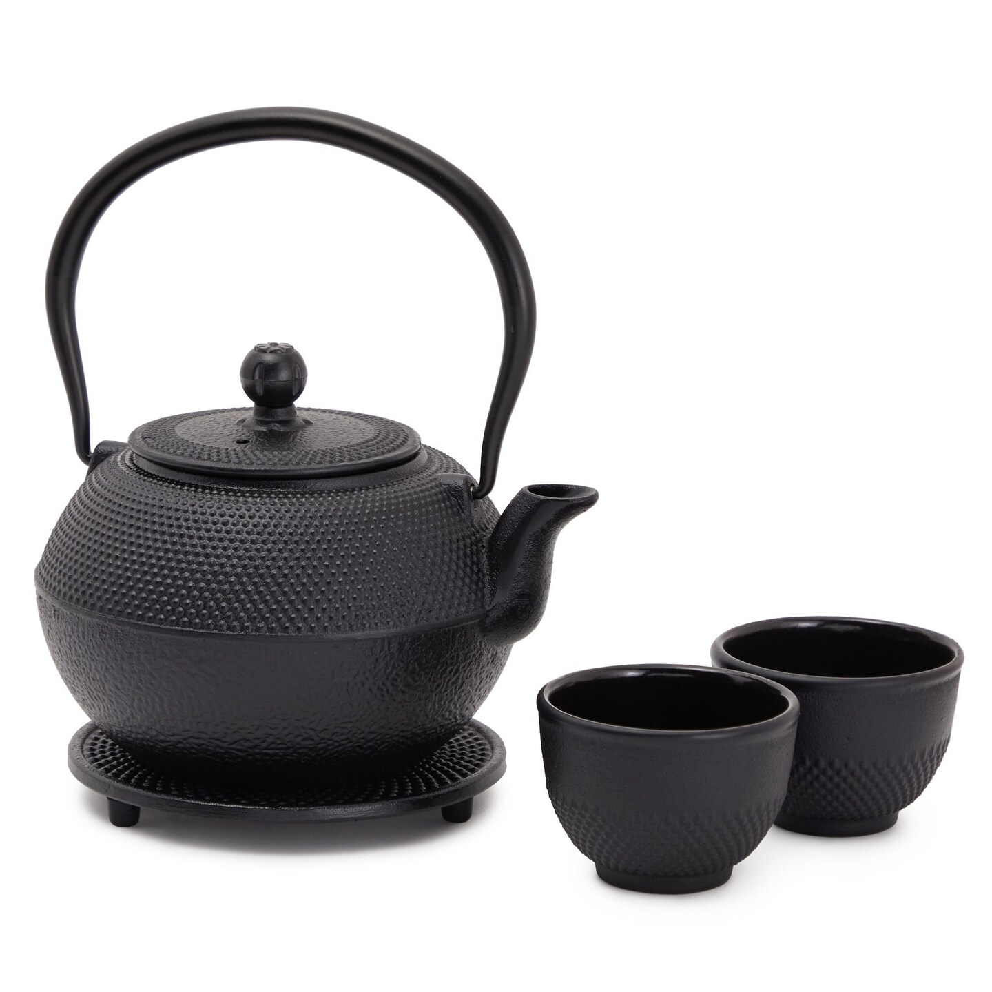 Cast Iron Tea Kettle for Stovetop - Japanese Tea Set with Warmer