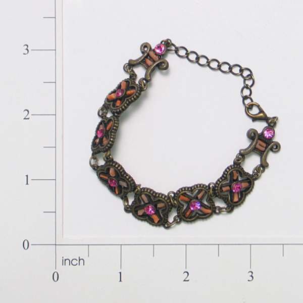 Antique Inspired Gemstones Bracelet.