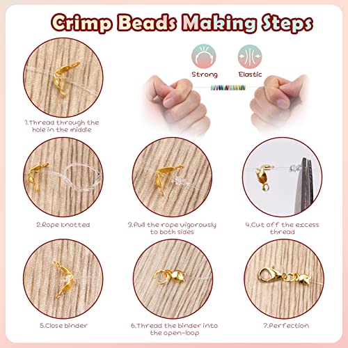 6100 Pieces Clay Beads Bracelet Making Kit 24 Colors Flat Clay Beads Set Friendship Bracelet kit Include Polymer Clay Heishi Bead UV Letter Beads for Jewelry Earrings Making