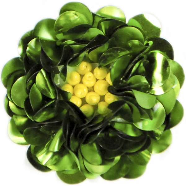 2&#x22; Twisted Sequin Flower Applique/Patch