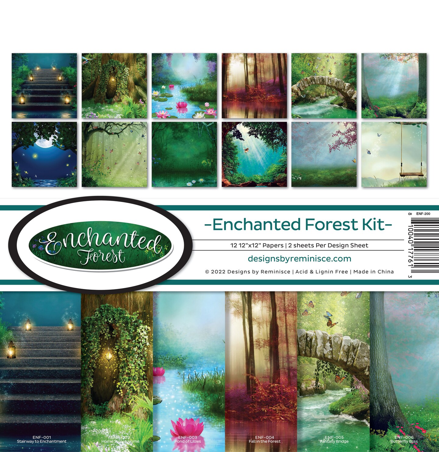 Reminisce Enchanted Forest Collection Kit