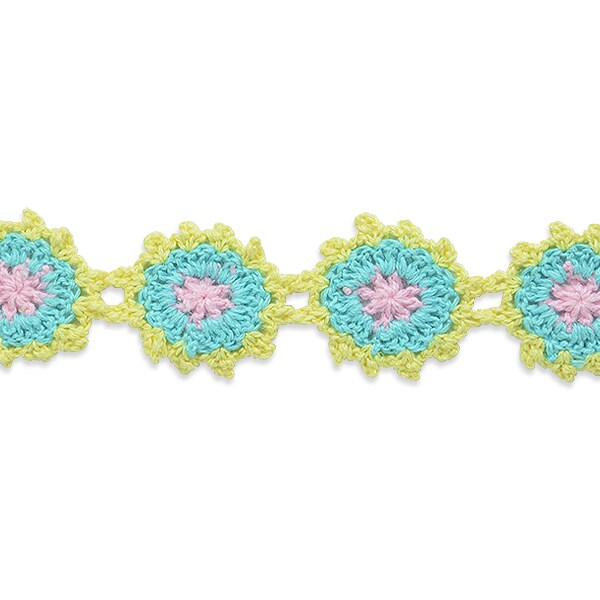 Crochet Flower Trim