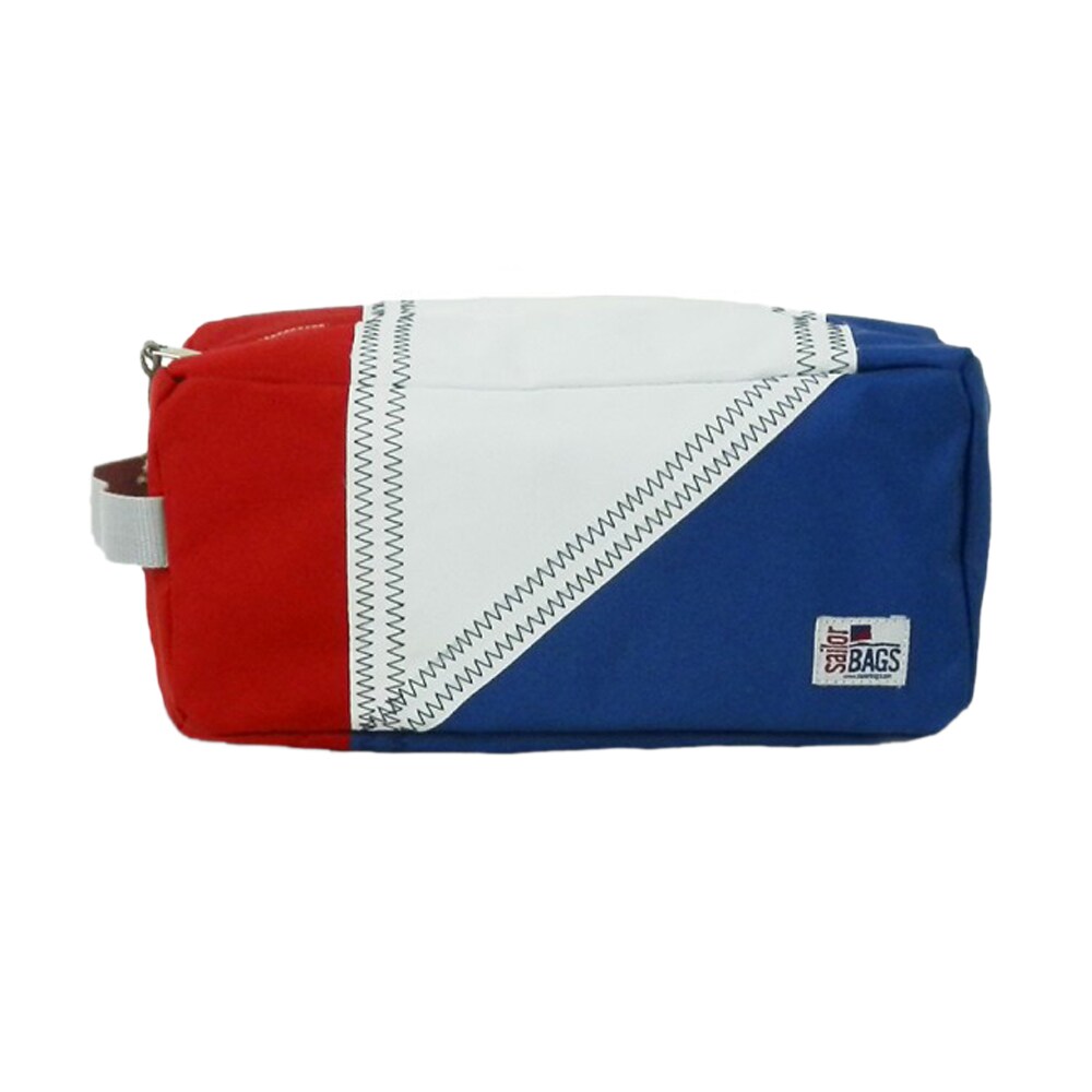 SailorBags   Tri-Sail Toiletry Kit, red, white, blue