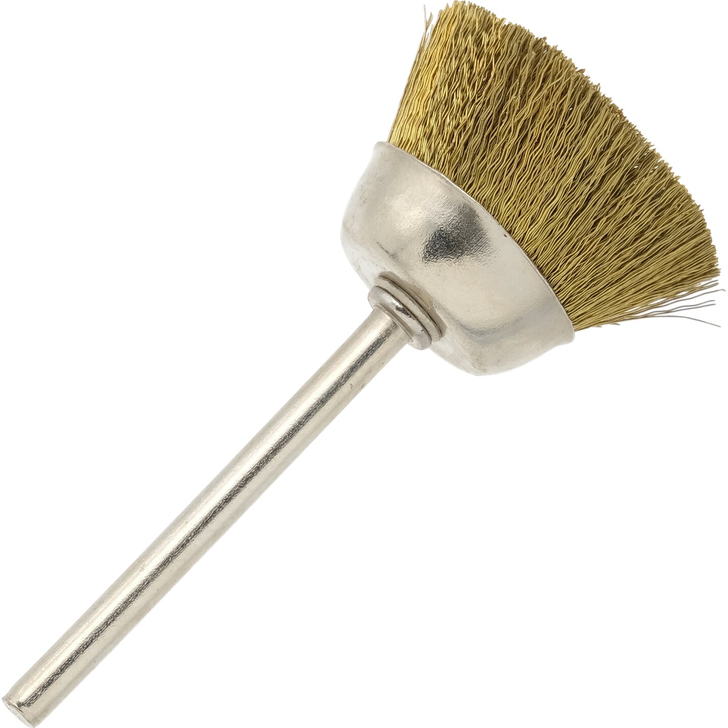 Brass Wire Cup Brush for Cleaning Rust Removal Dia: 1" CMB100