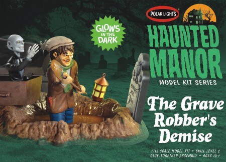 Round2  44951 Haunted Manor The Grave Robbers Demise Plastic Model