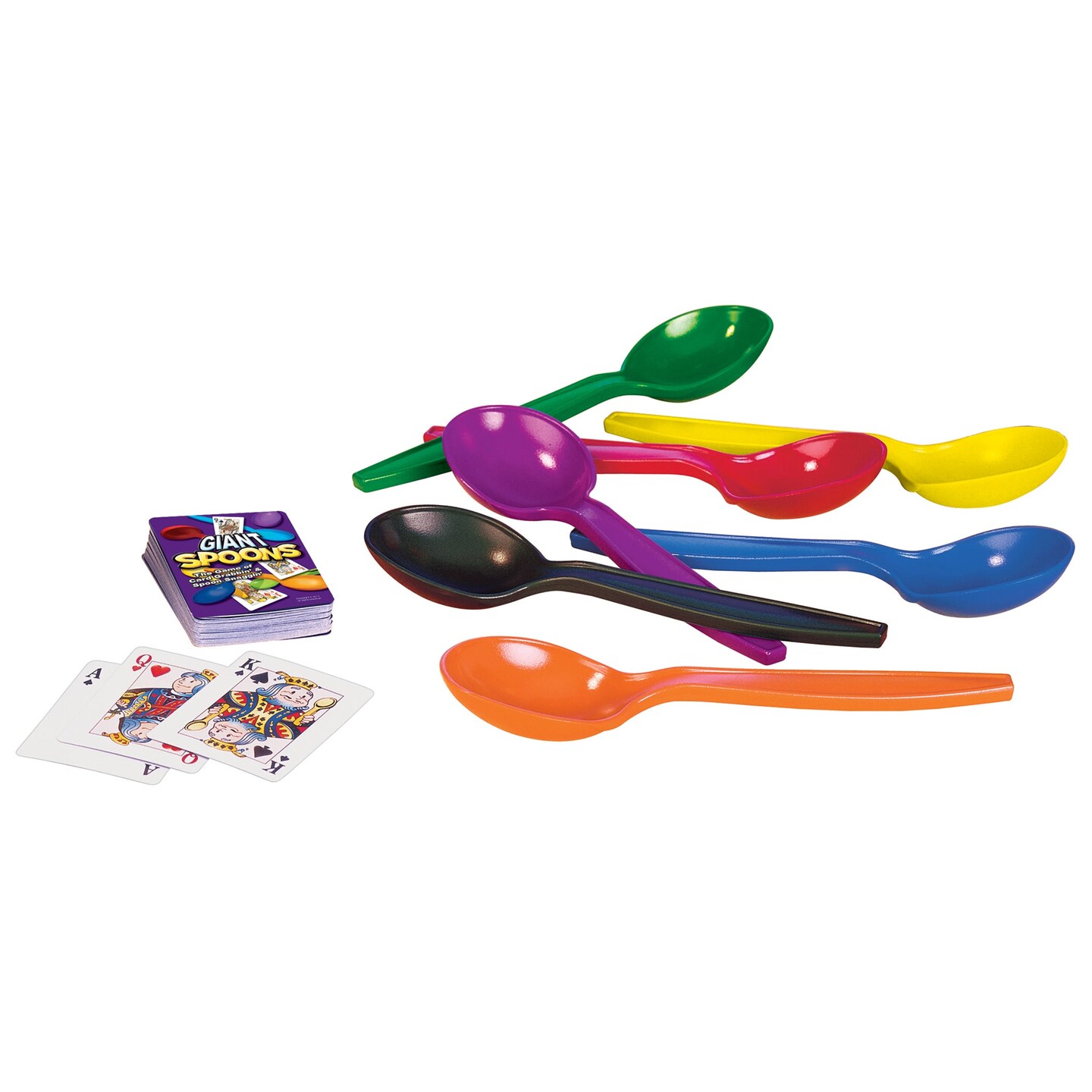 Giant Spoons The Card Grabbin&#x27; &#x26; Spoon Snaggin&#x27; Game
