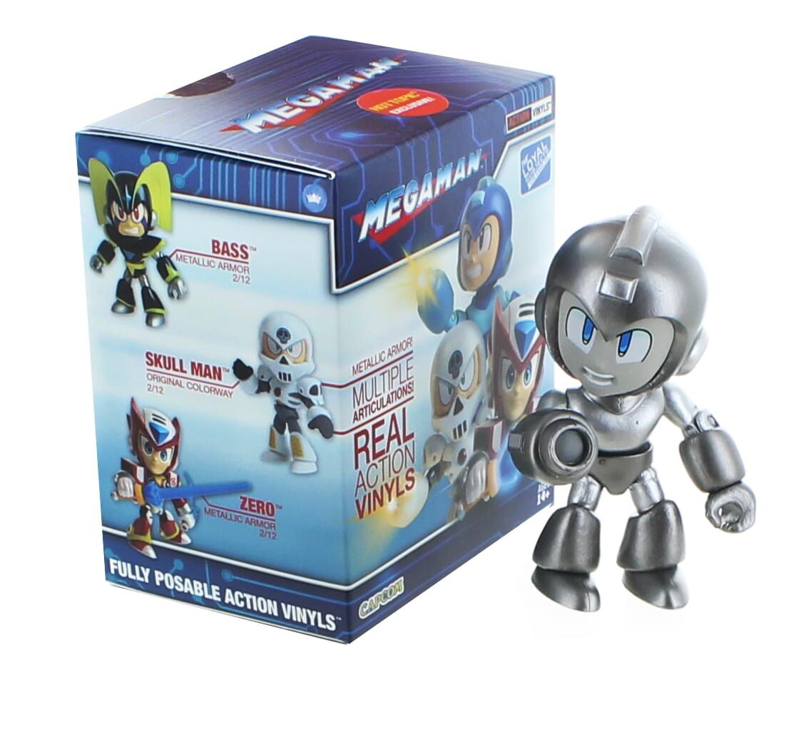 Mega Man Blind Box 3.25-Inch Metallic Action Vinyl - One Random