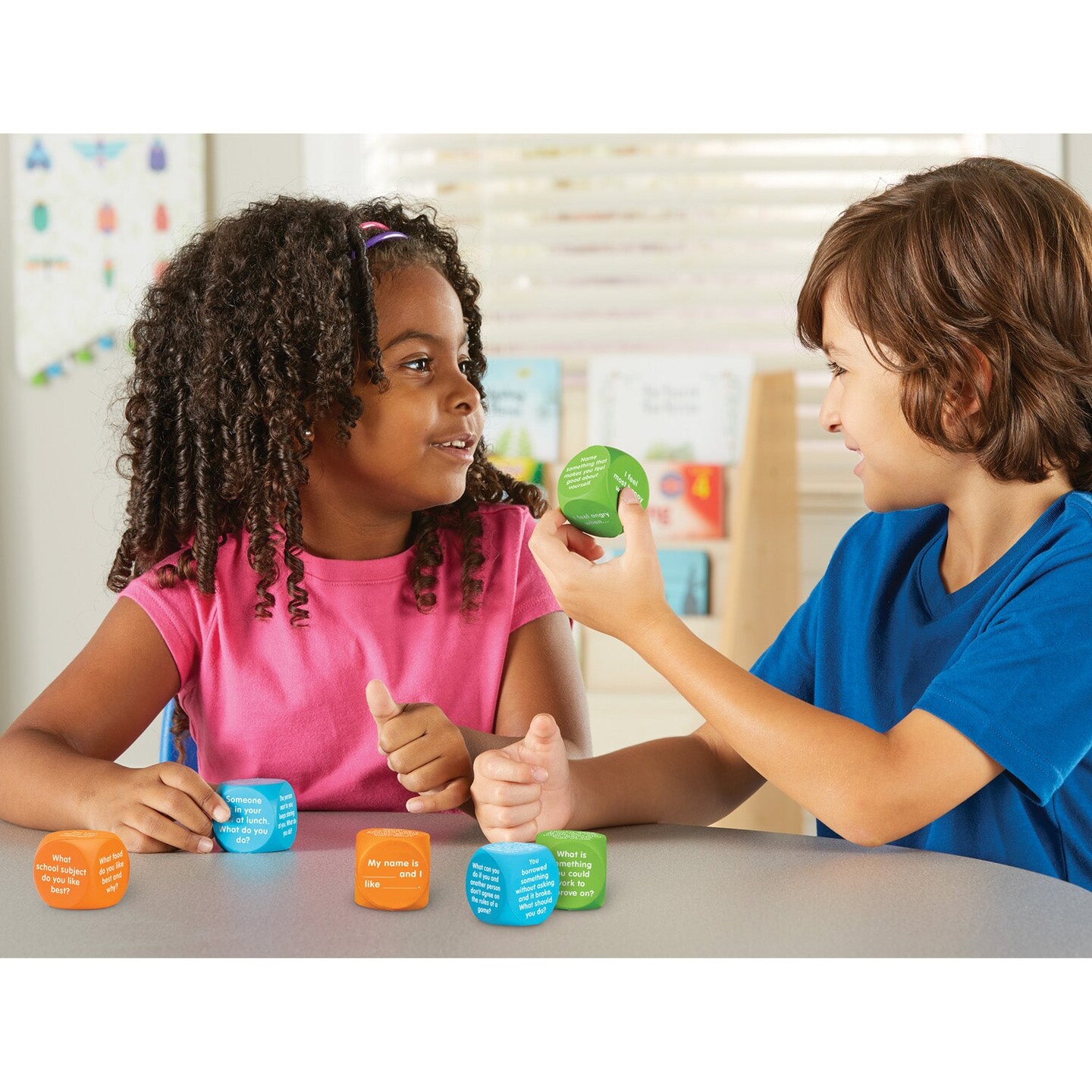 Let&#x27;s Talk! Cubes, Set of 6