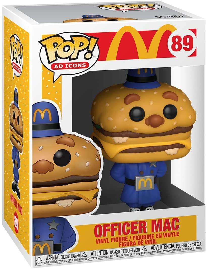 McDonald&#x27;s Funko POP Vinyl Figure | Officer Big Mac