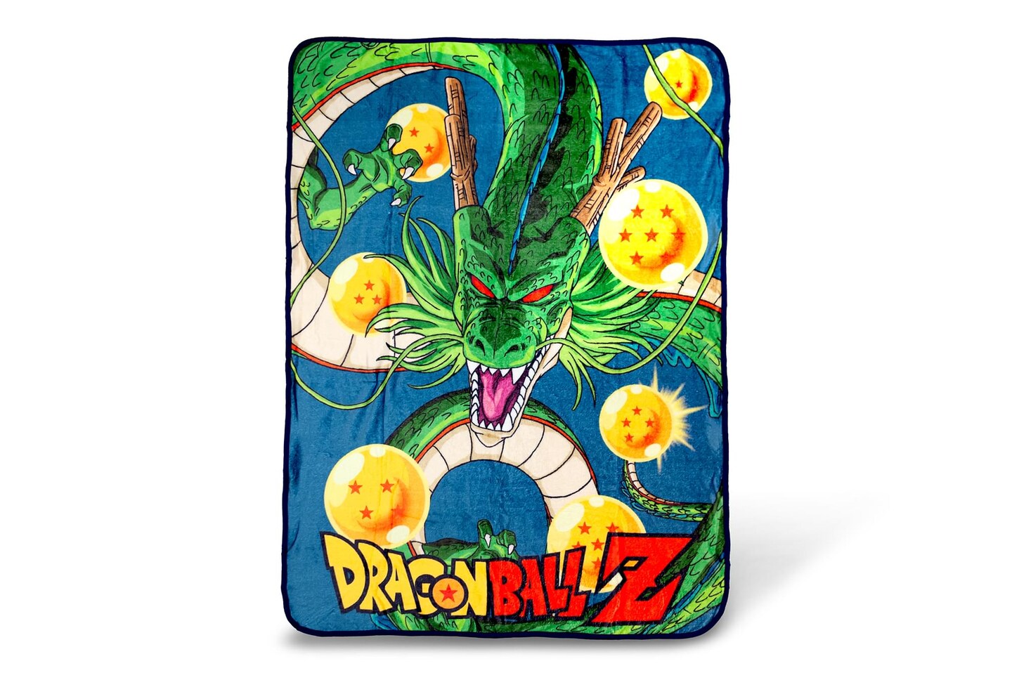 Dragon Ball Z Shenron Throw Blanket | Features 7 Dragon Balls | 60 x 45 Inches