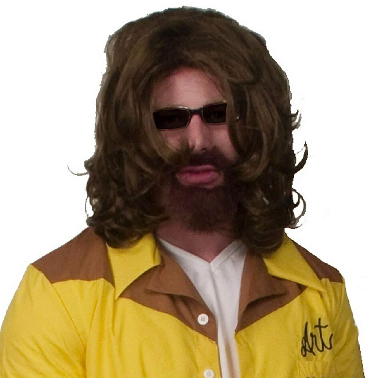 The Big Lebowski The Dude Costume Wig &#x26; Beard Kit One Size