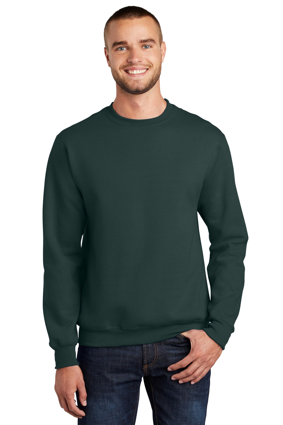 men's eversoft fleece crew sweatshirt