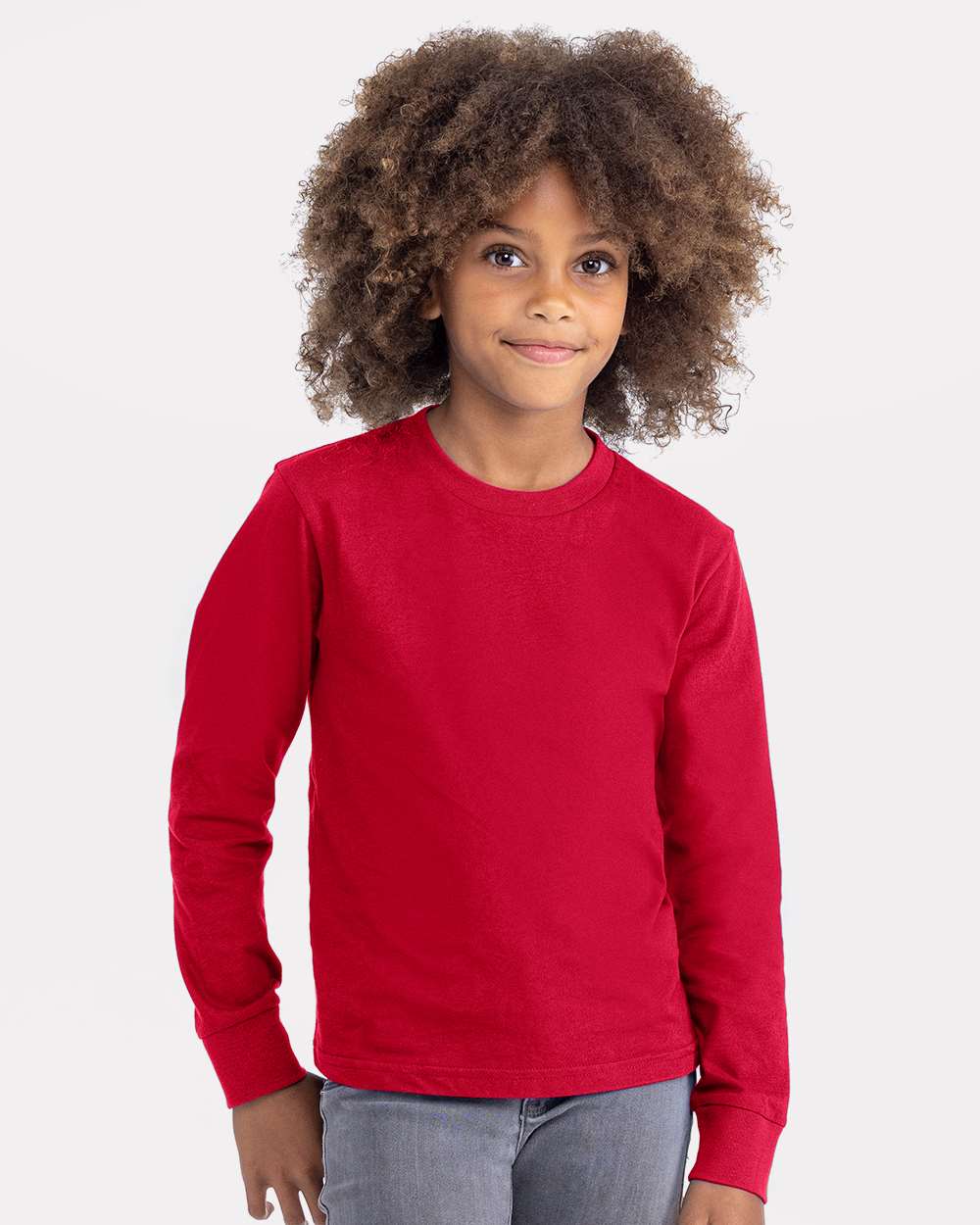 Next Level&#xAE; Youth Long Sleeve Cotton T-Shirt
