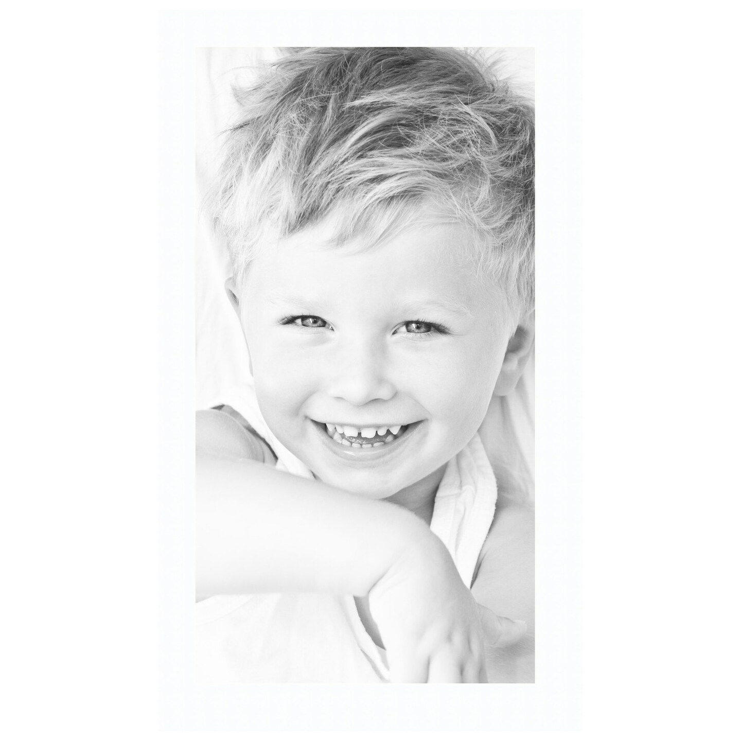 Custom Super White Mat, Available in Image Sizes 4x4" to 20x32", Outside Size is 4" Larger Than Image Size