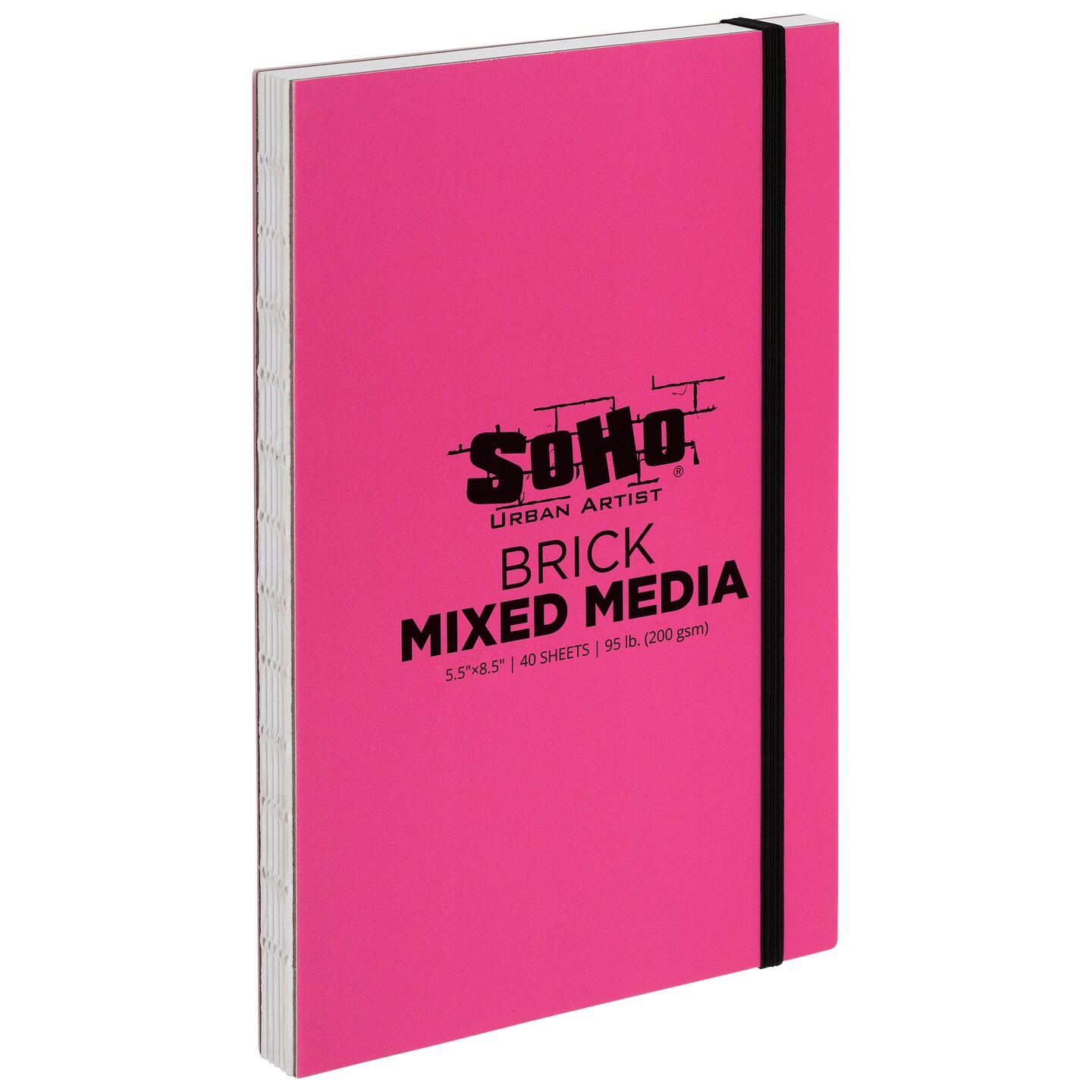 SoHo Urban Artist Brick Journals - Assorted Sizes and Colors