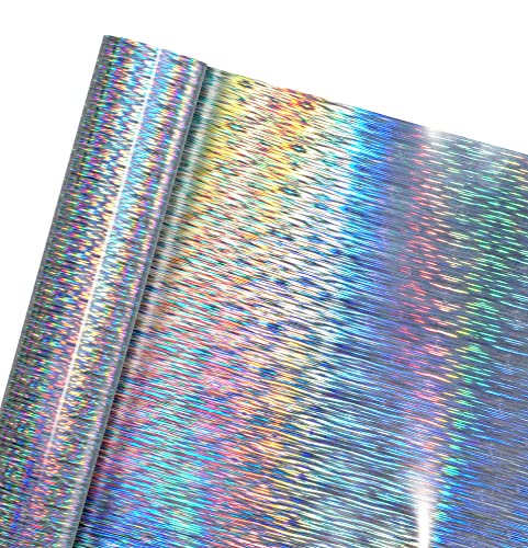 Crafting Vinyl, by VViViD (Brushed Holographic, 7 Bundle 1ft x 3ft + Transfer Paper)