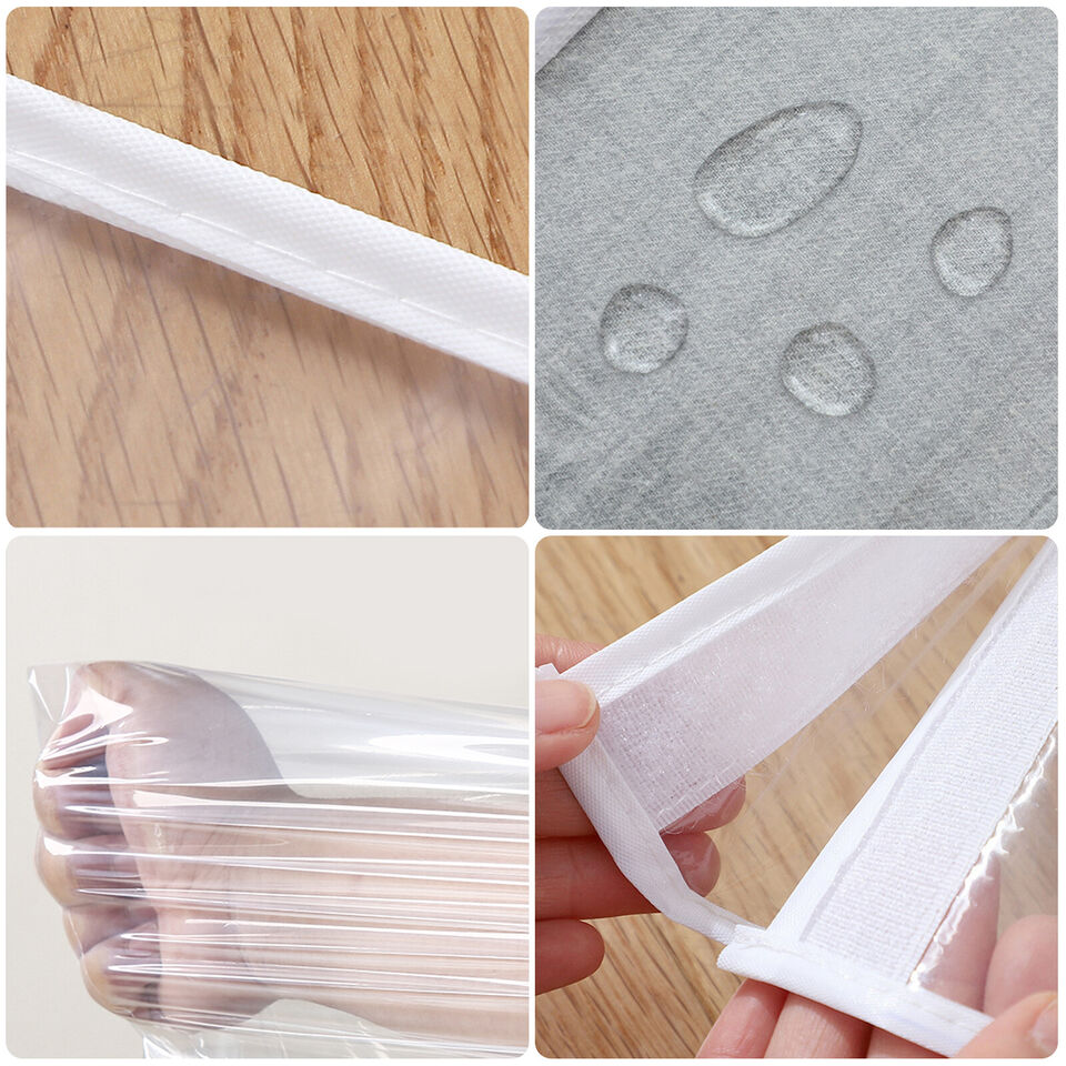 Clothes Storage Dust Cover Moisture-proof Garment Rack Cover