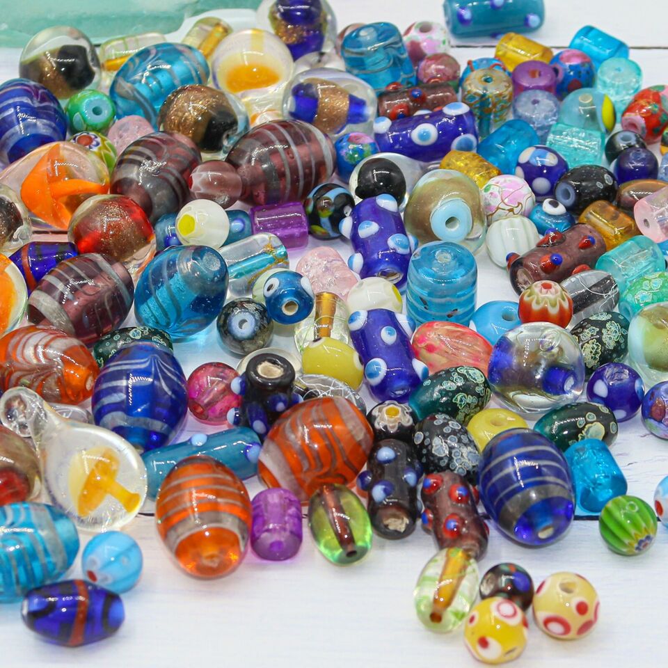 FunWeevz Assorted Glass Beads.