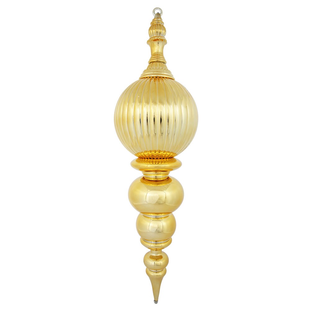 Vickerman 28 in. GOLD Shiny Finial Christmas Ornament