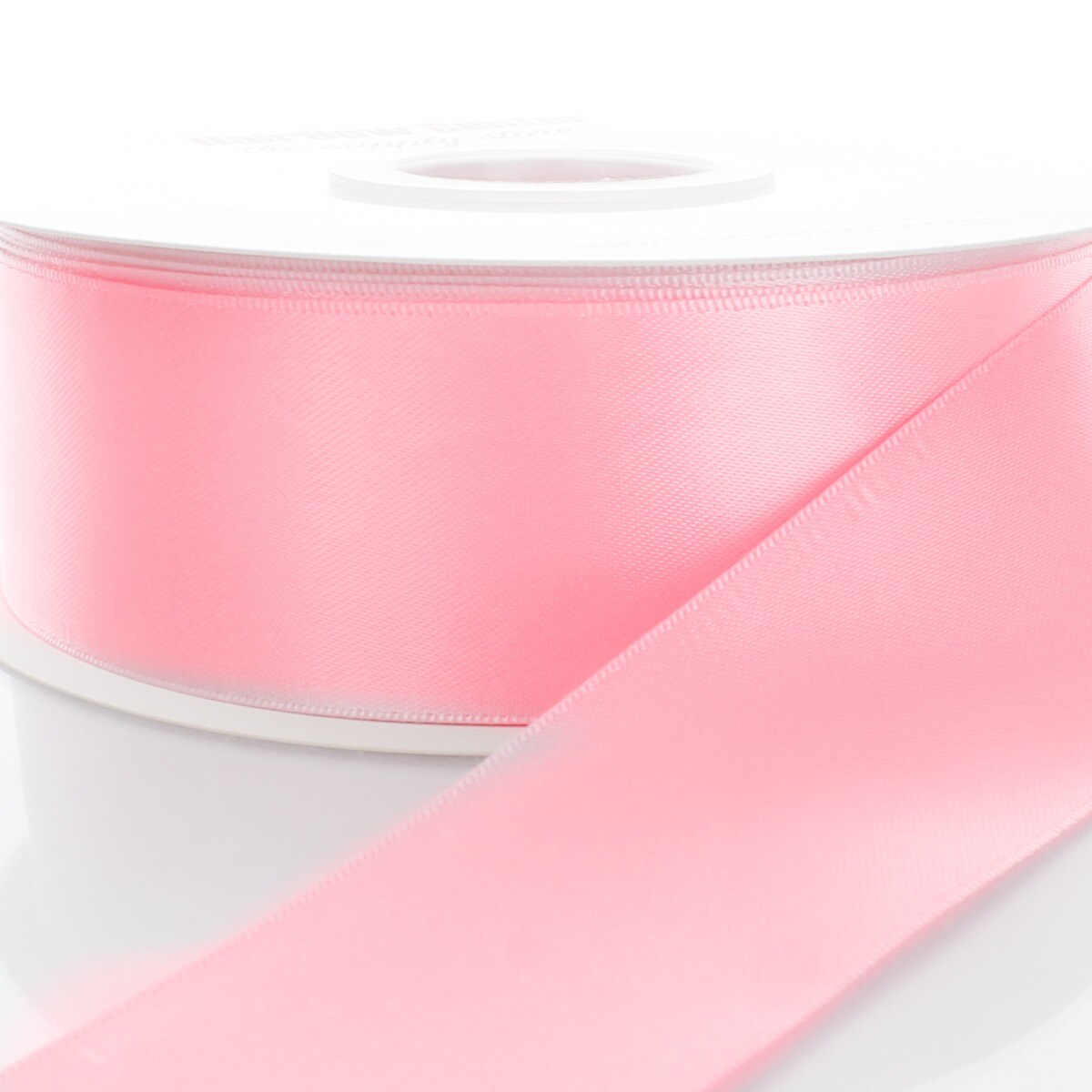 Hot Pink Thin Satin Ribbon for Sale - 100yds.