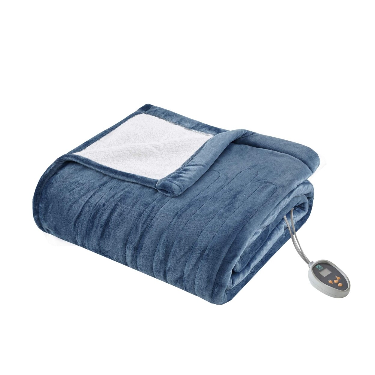 True North by Sleep Philosophy   Sleep Electric Blanket - Full - Indigo