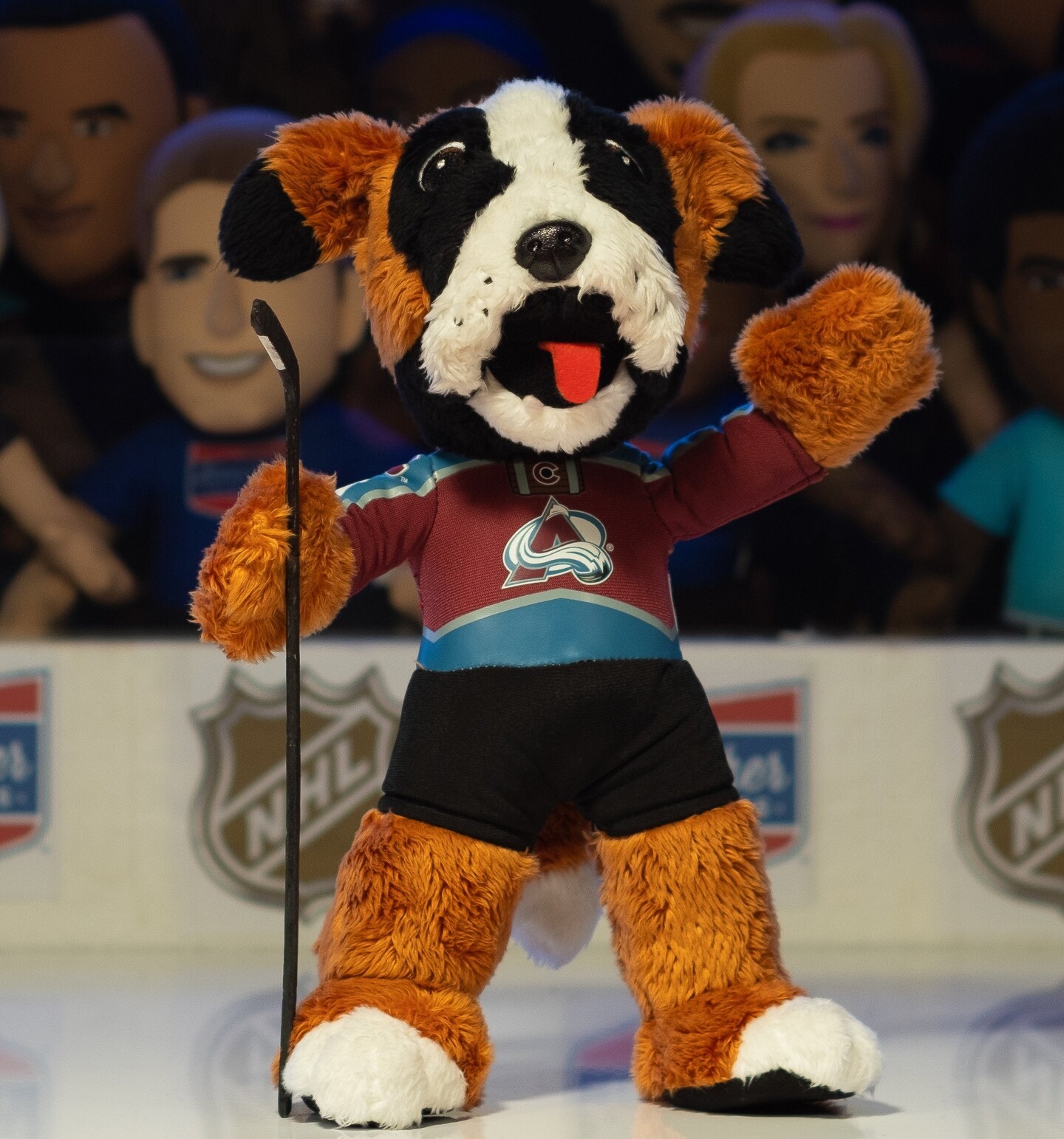 Bleacher Creatures Colorado Avalanche Mascot Bernie 10" Plush Figure