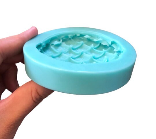 2.85 Inch Lattice Pie Crust Topper| Pie Crust Shape Silicone Mold| Soap| Candle | Mold for Wax| Mold for Resin| Not Food Grade