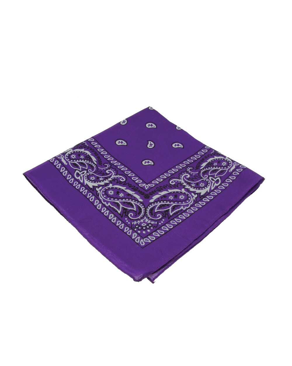 12 Purple Cowboy Cowgirl Western Bandana Head Scarf Costume Accessory