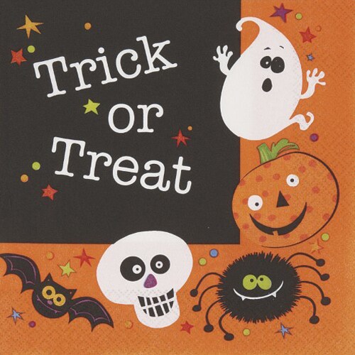 Halloween Lunch Napkins