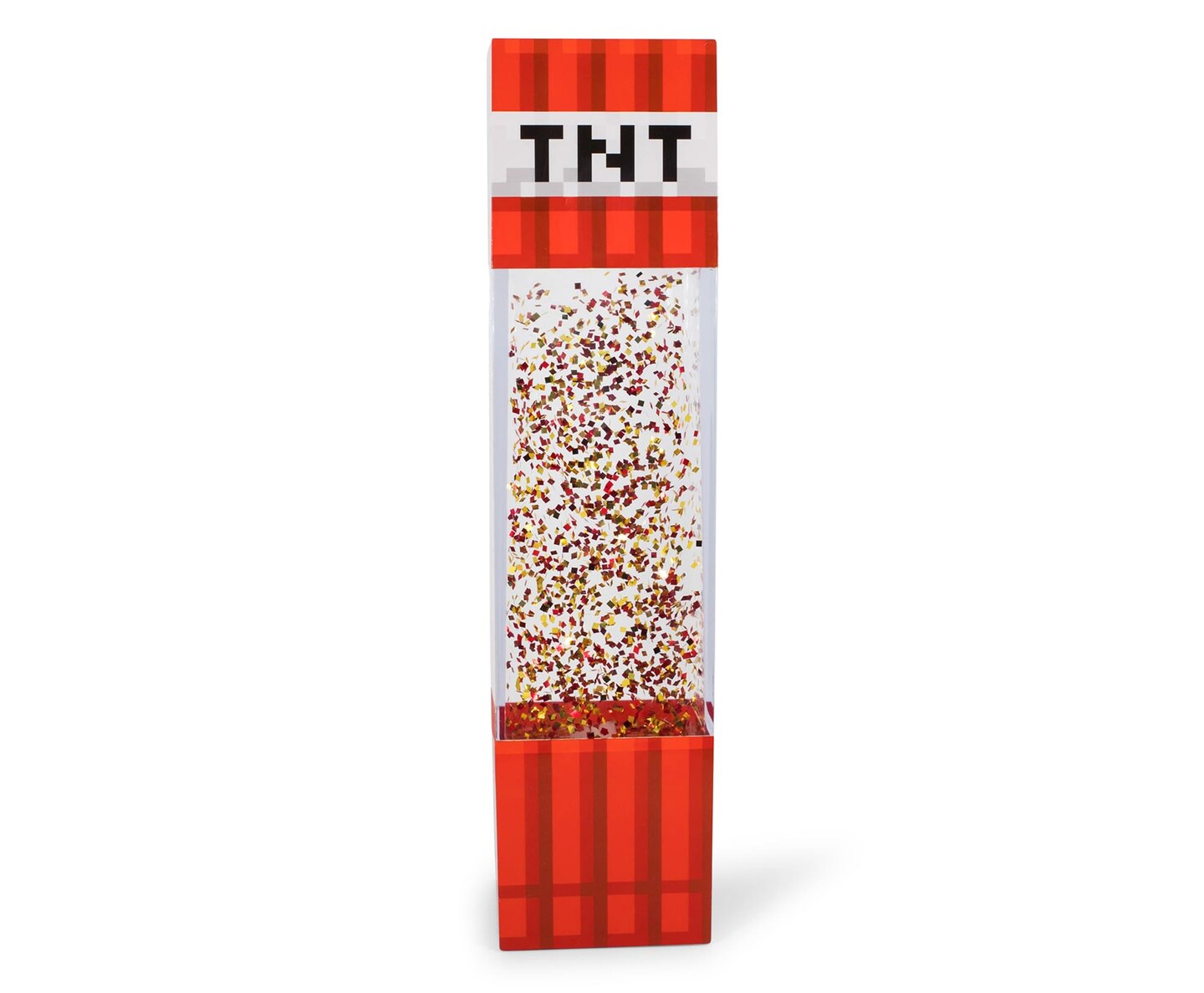 Minecraft TNT Block LED Glitter Motion Lamp | 12 Inches