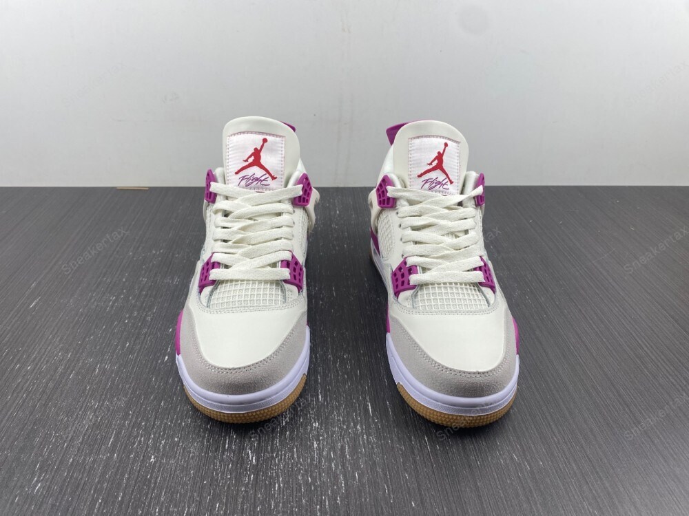 SB x Air Jordan 4 White Purple | MakerPlace by Michaels