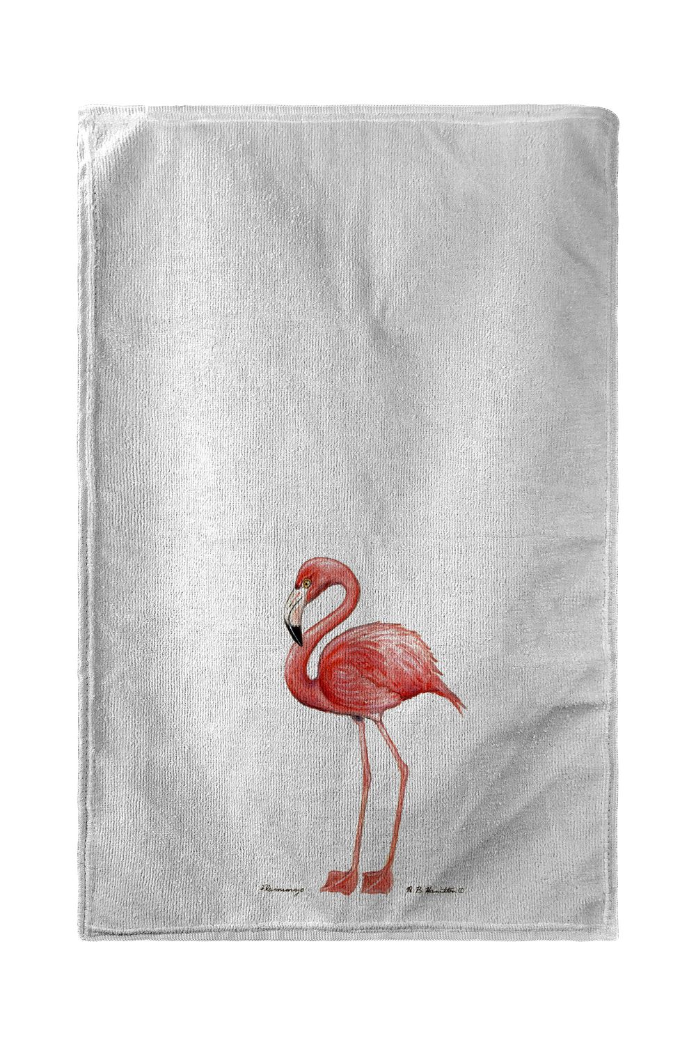 Betsy Drake Flamingo Kitchen Towel