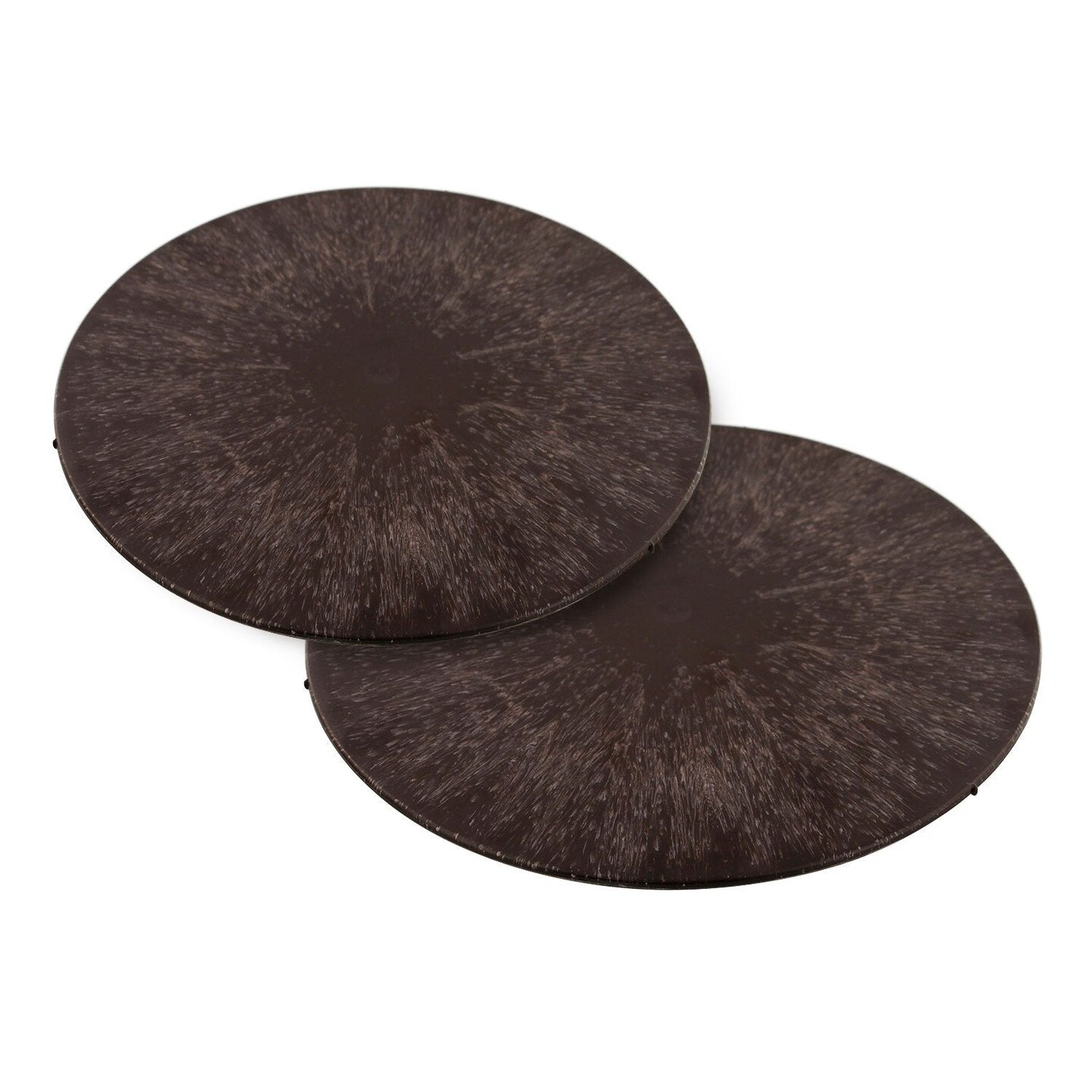 11&#x22; Round Plastic Pottery Wheel Bats, Set of 2 - Durable, Balanced Bat for Use Spinning Clay &#x26; Making Ceramics - Design To Only Fit Pottery Wheel