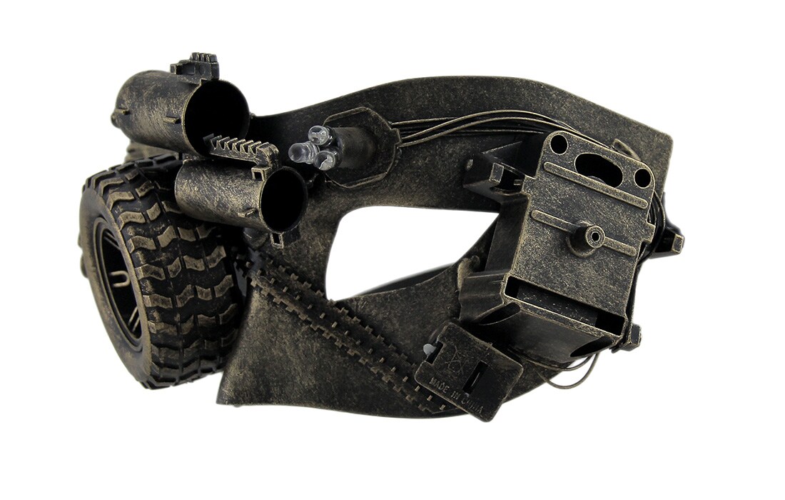 Tread Punk LED Light Up Metallic Steampunk Eye Mask
